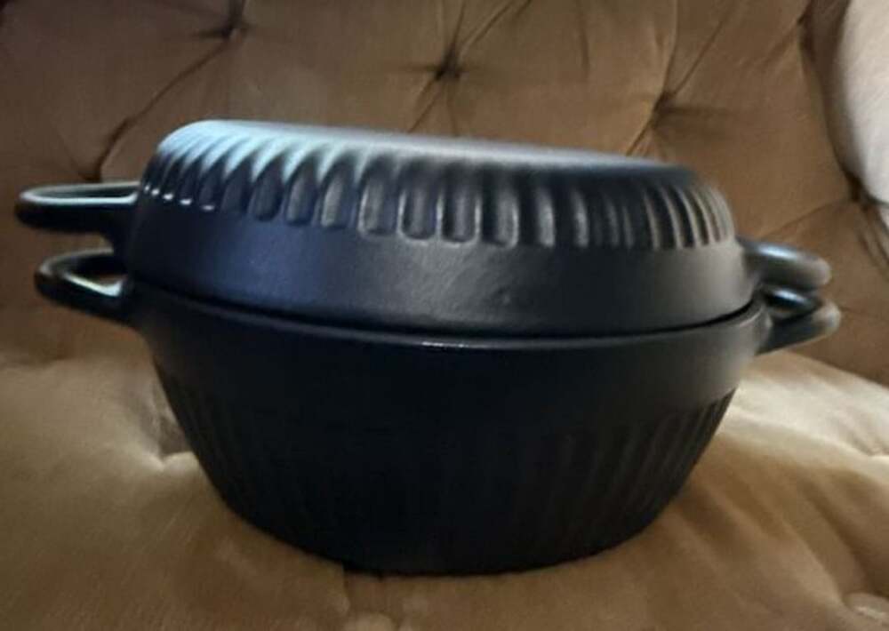 Tramontina Mesa 4 Qt Enameled Cast Iron Multipurpose Bread Oven Black